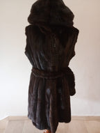 Smanicato di visone lungo