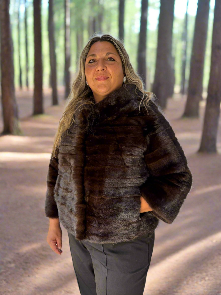 Visone  modello Tiffany