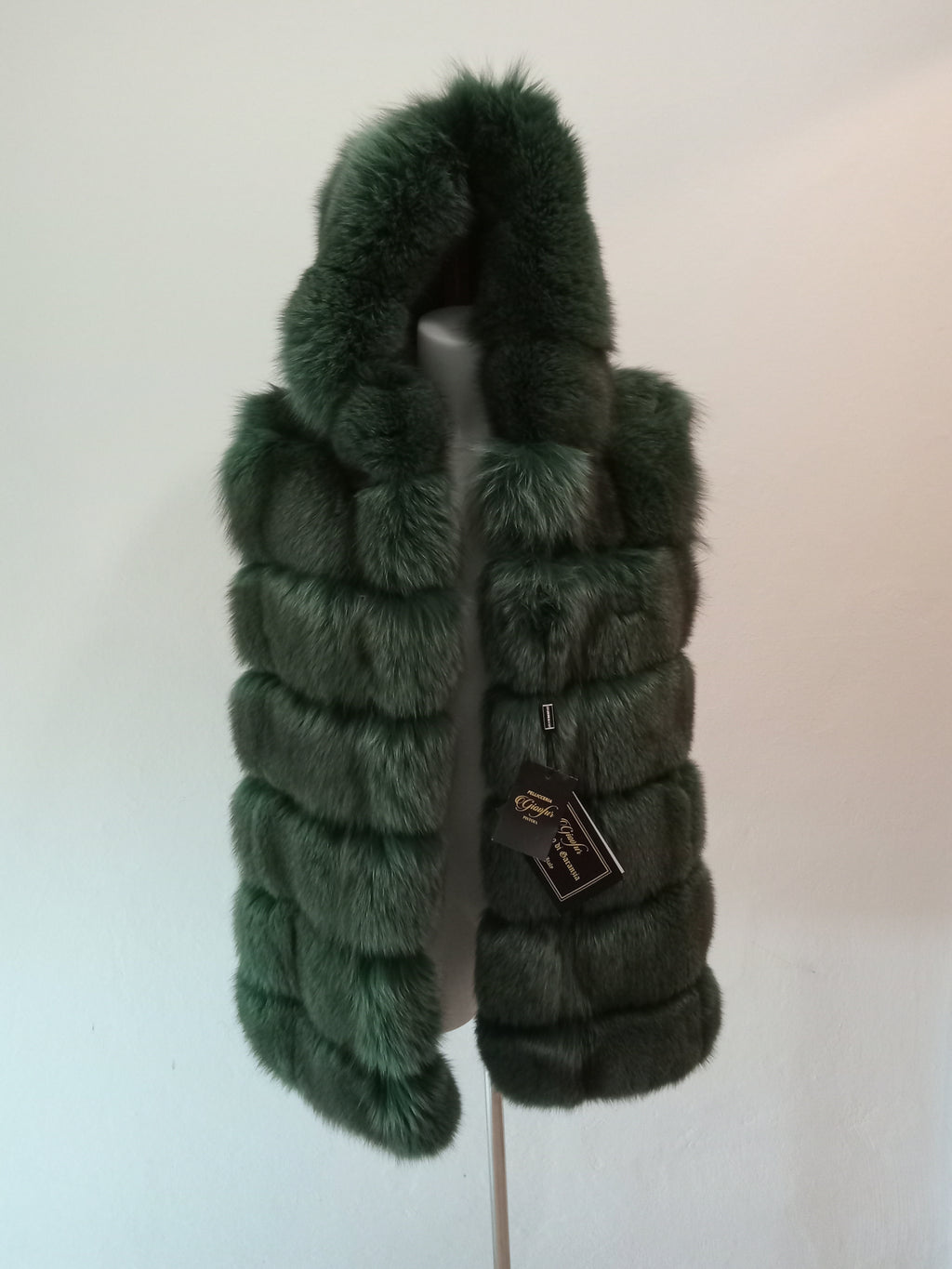 Smanicato di volpe verde