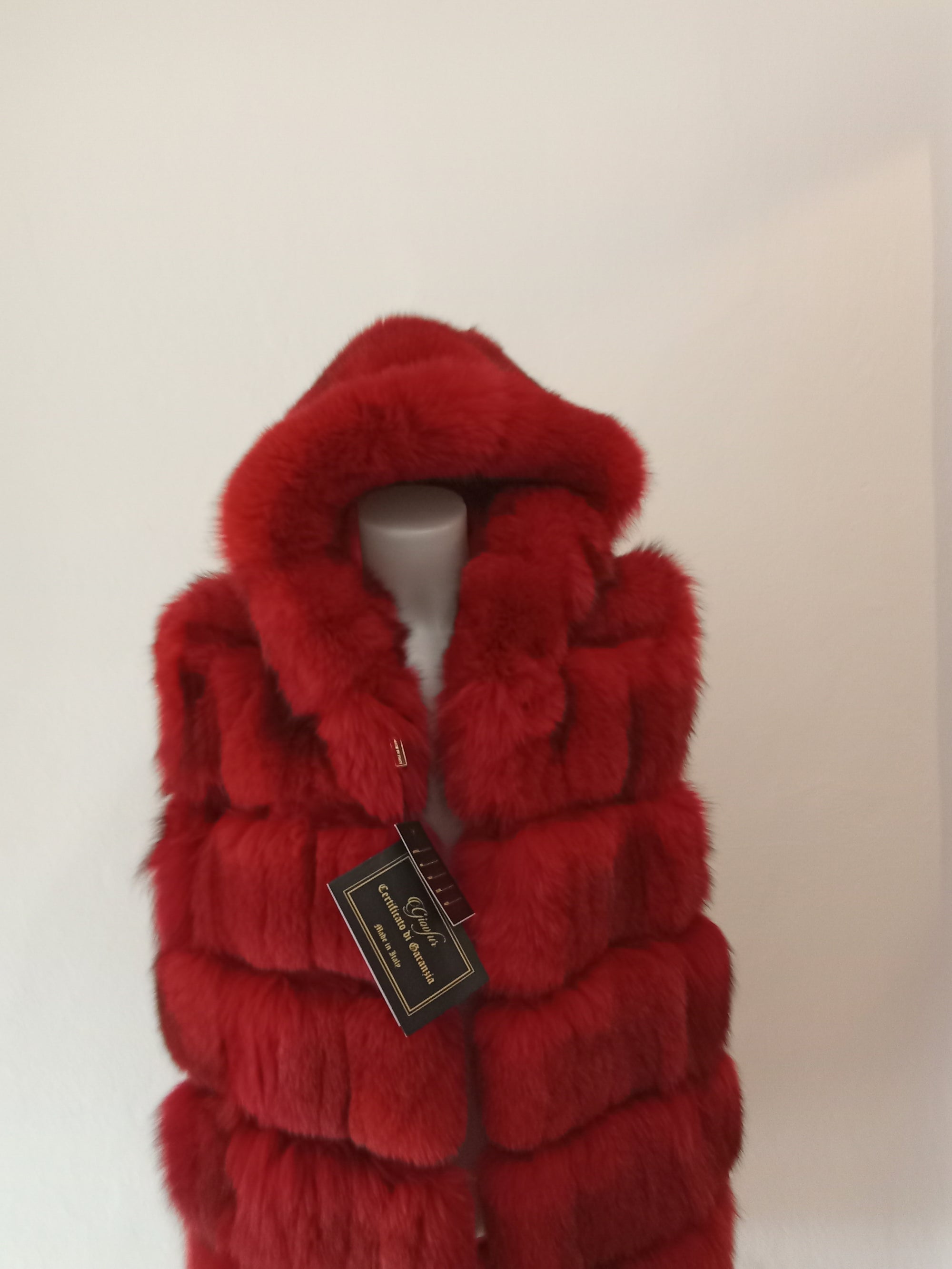 Smanicato di volpe rosso
